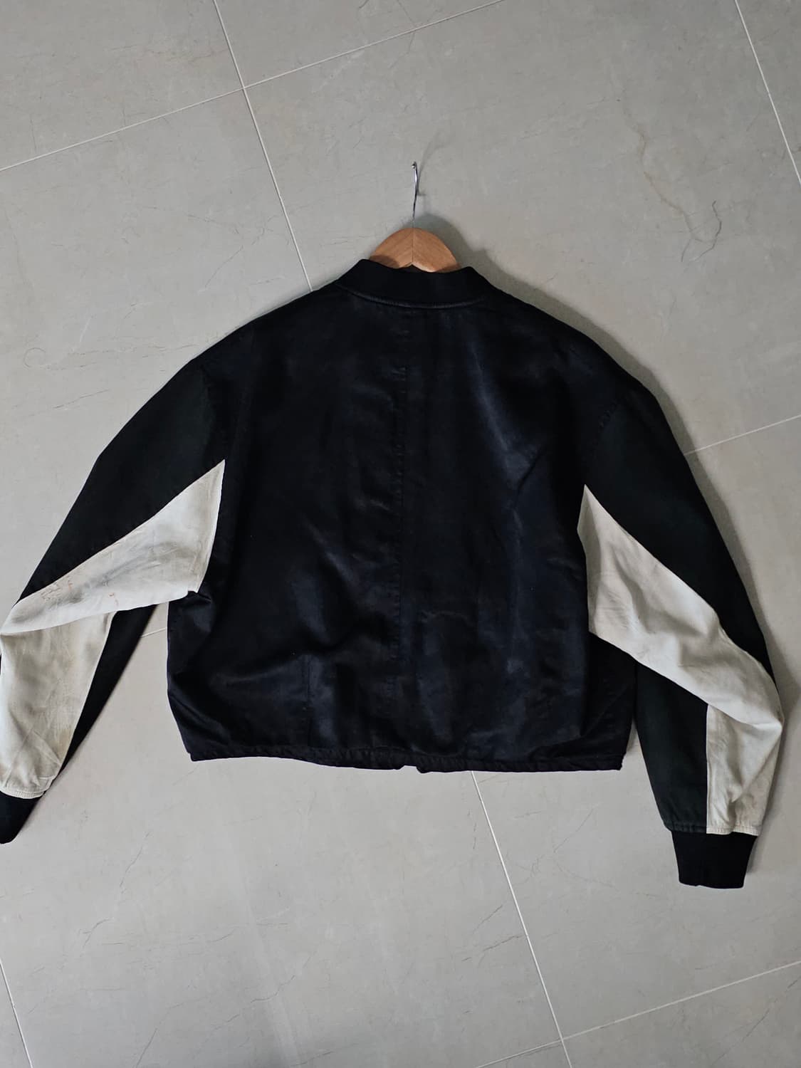 (RARE!) 1990fw 꼼데가르송 옴므 플러스 리버시블 크롭 자켓 상품이미지6