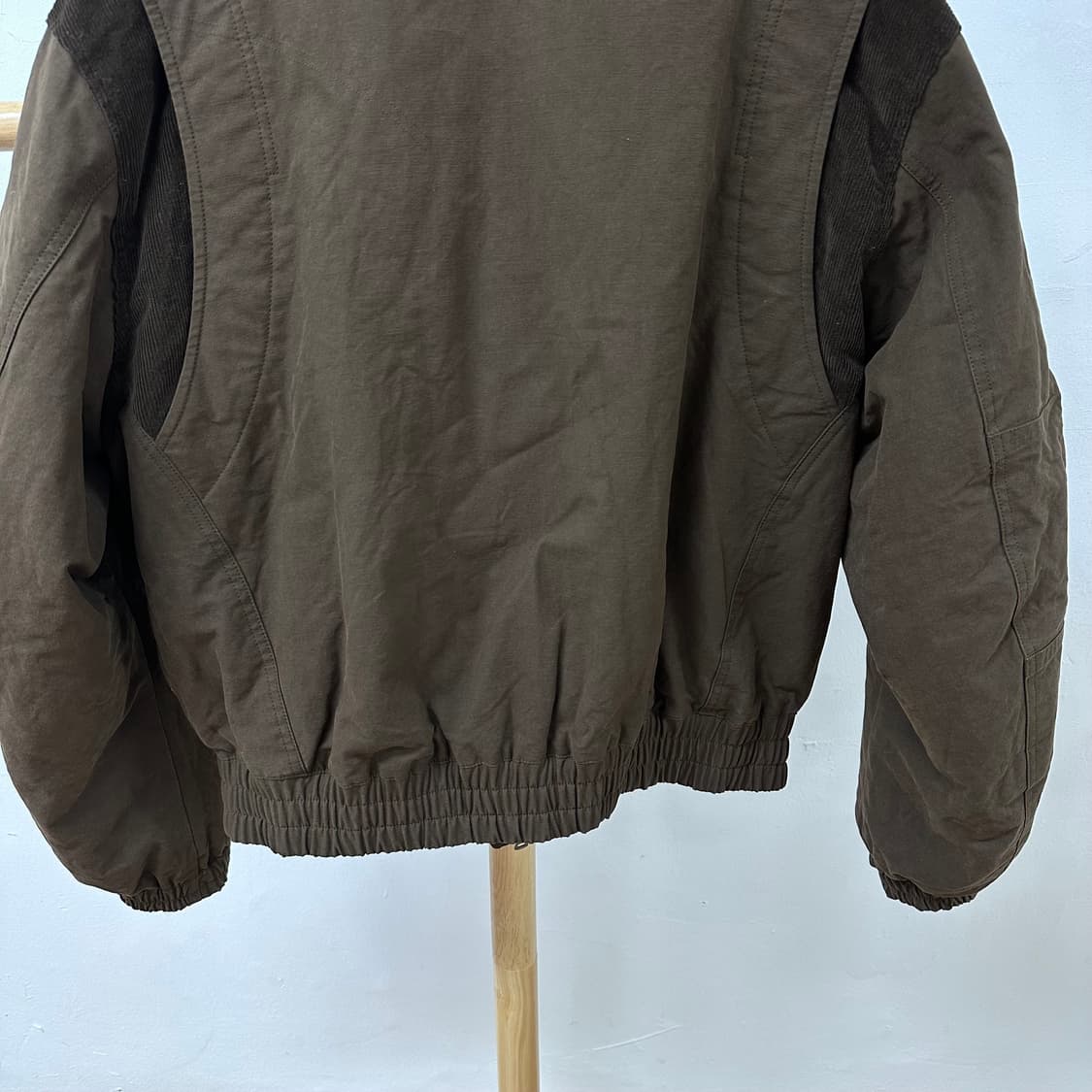 ILCORSO 일꼬르소 크롭 파일럿 자켓 브라운 L사이즈 J32 상품이미지6