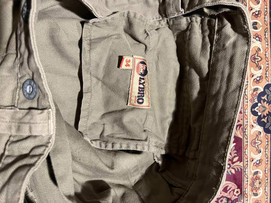 나이젤 카본 LYBRO 헤링본 워크 팬츠 올리브 상품이미지3