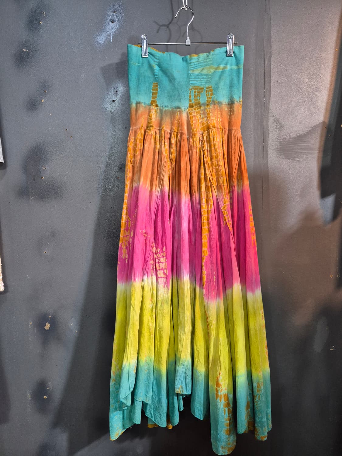 면나염 타이 다이 롱 스커트 55 66 상품이미지1