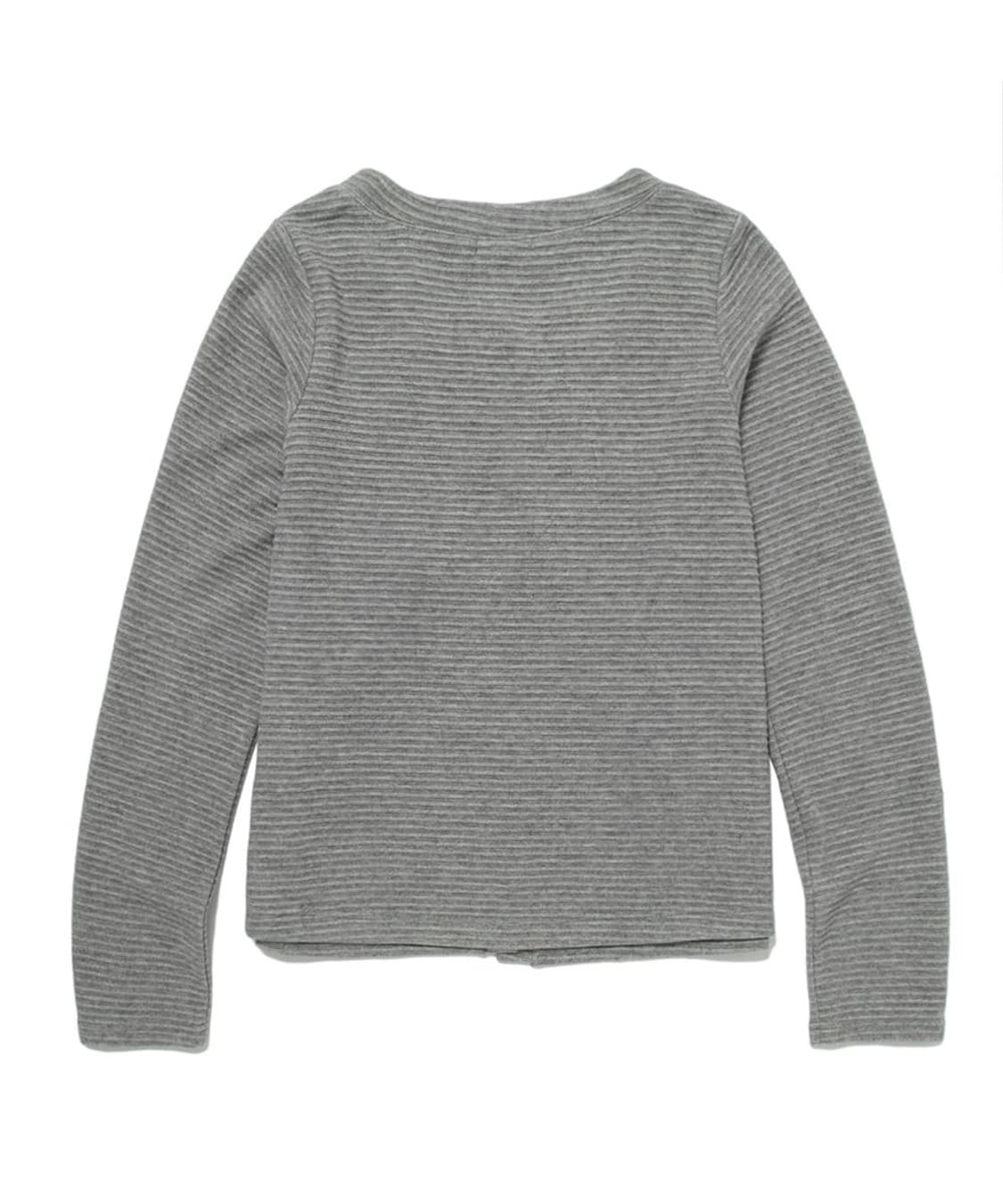 허그유어스킨 니트 베이비돌 가디건 (차콜) 상품이미지2