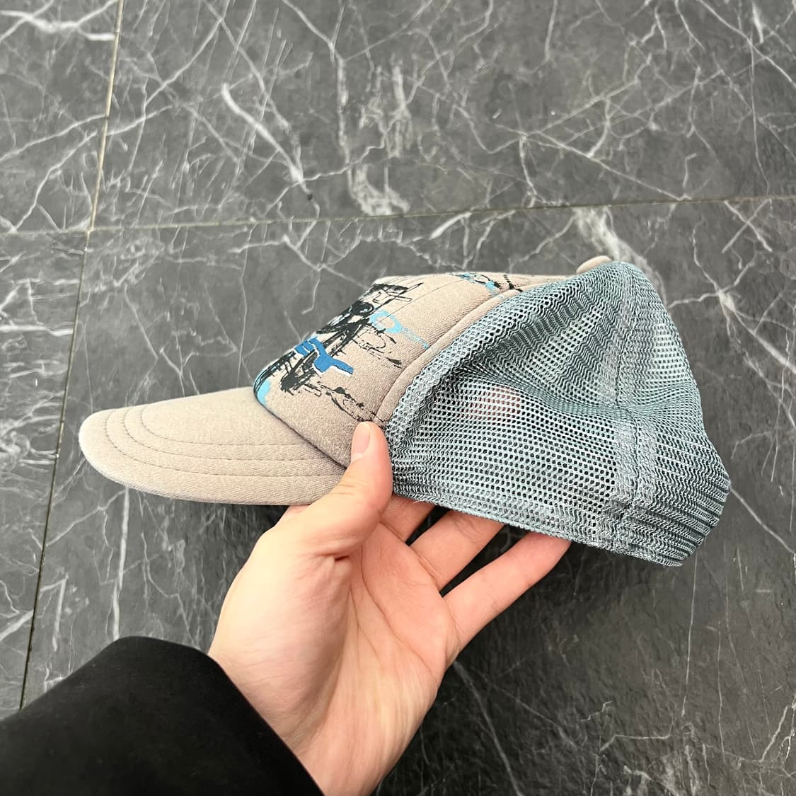 오클리 로고 페인티드 매쉬 볼캡 상품이미지3