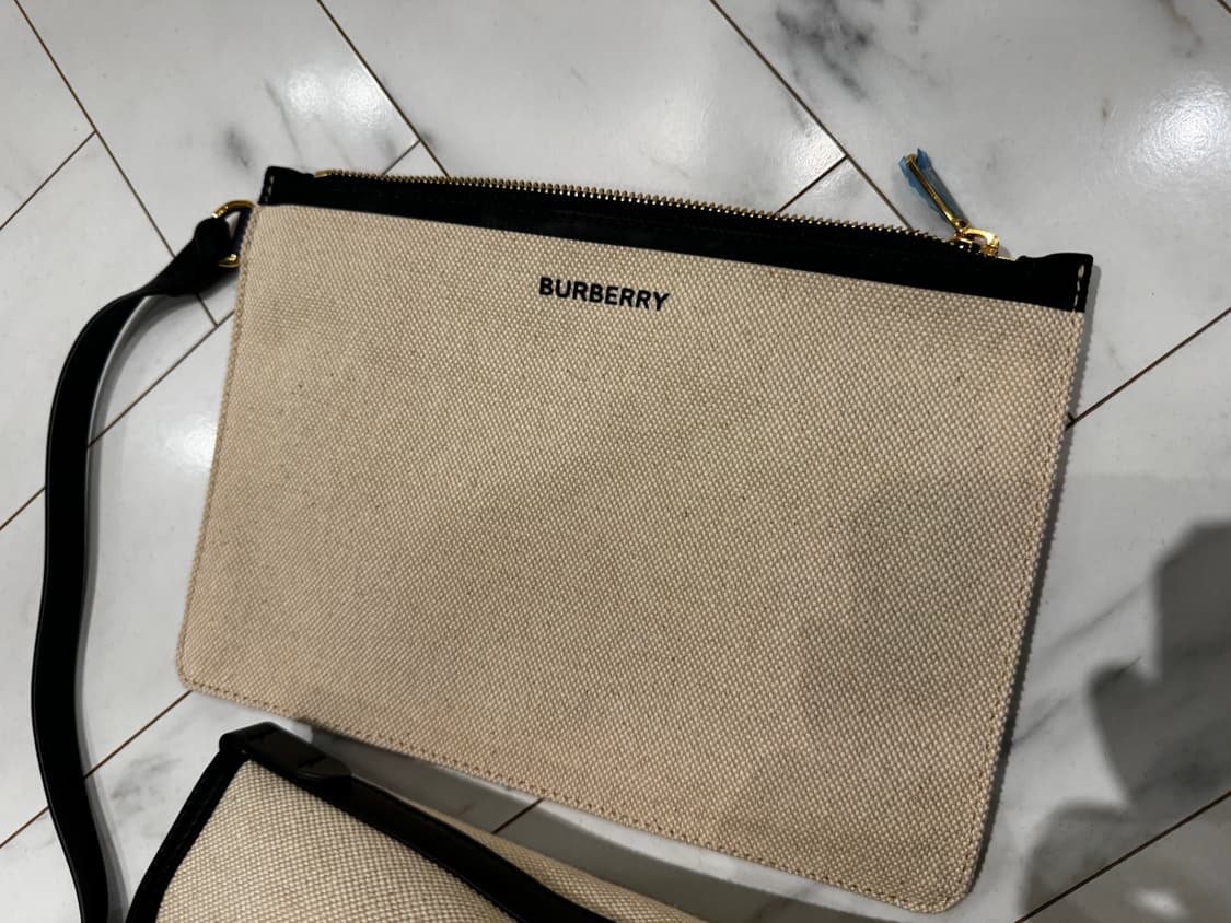 ++ 버버리 캔버스 보스턴백 (기저귀가방) ++ 상품이미지3