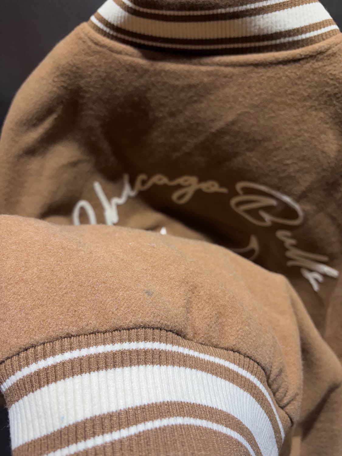 M NBA 시카고불스 1966 빅로고 바시티 자켓 상품이미지8