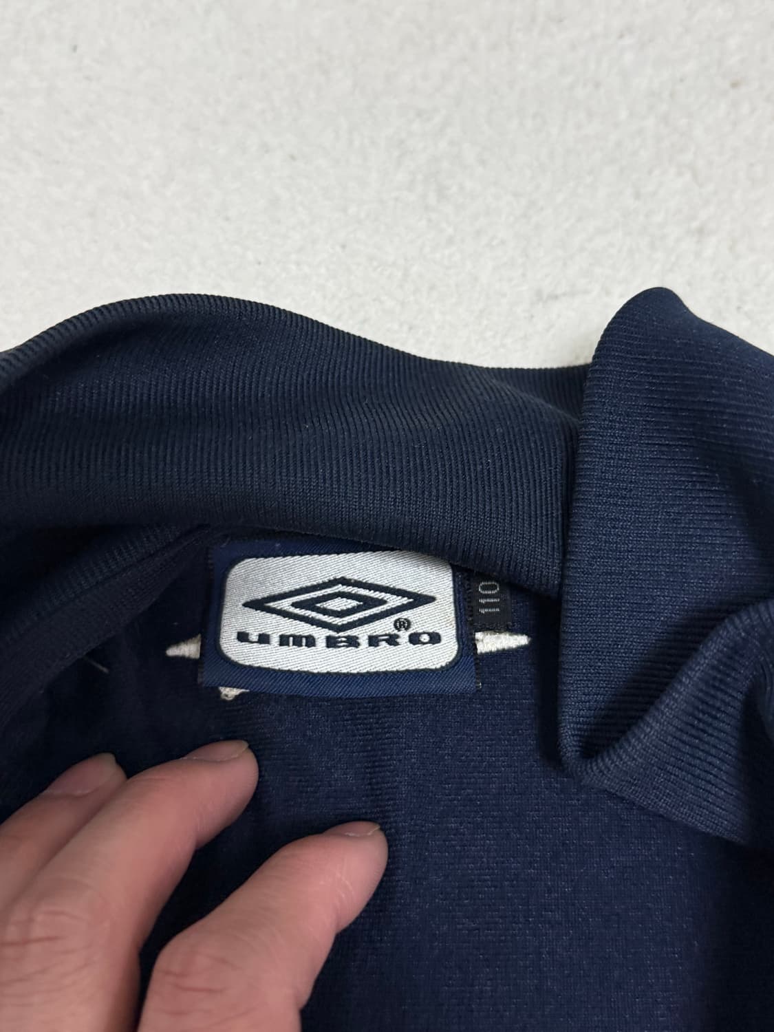 엄브로 잉글랜드 축구 트랙 자켓 네이비 110 상품이미지5