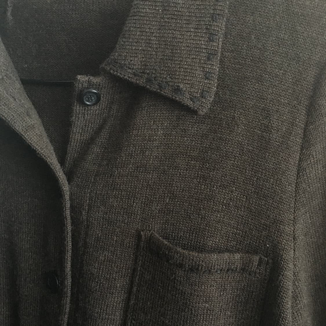 빈티지 가디건 브라운 brown 상품이미지2