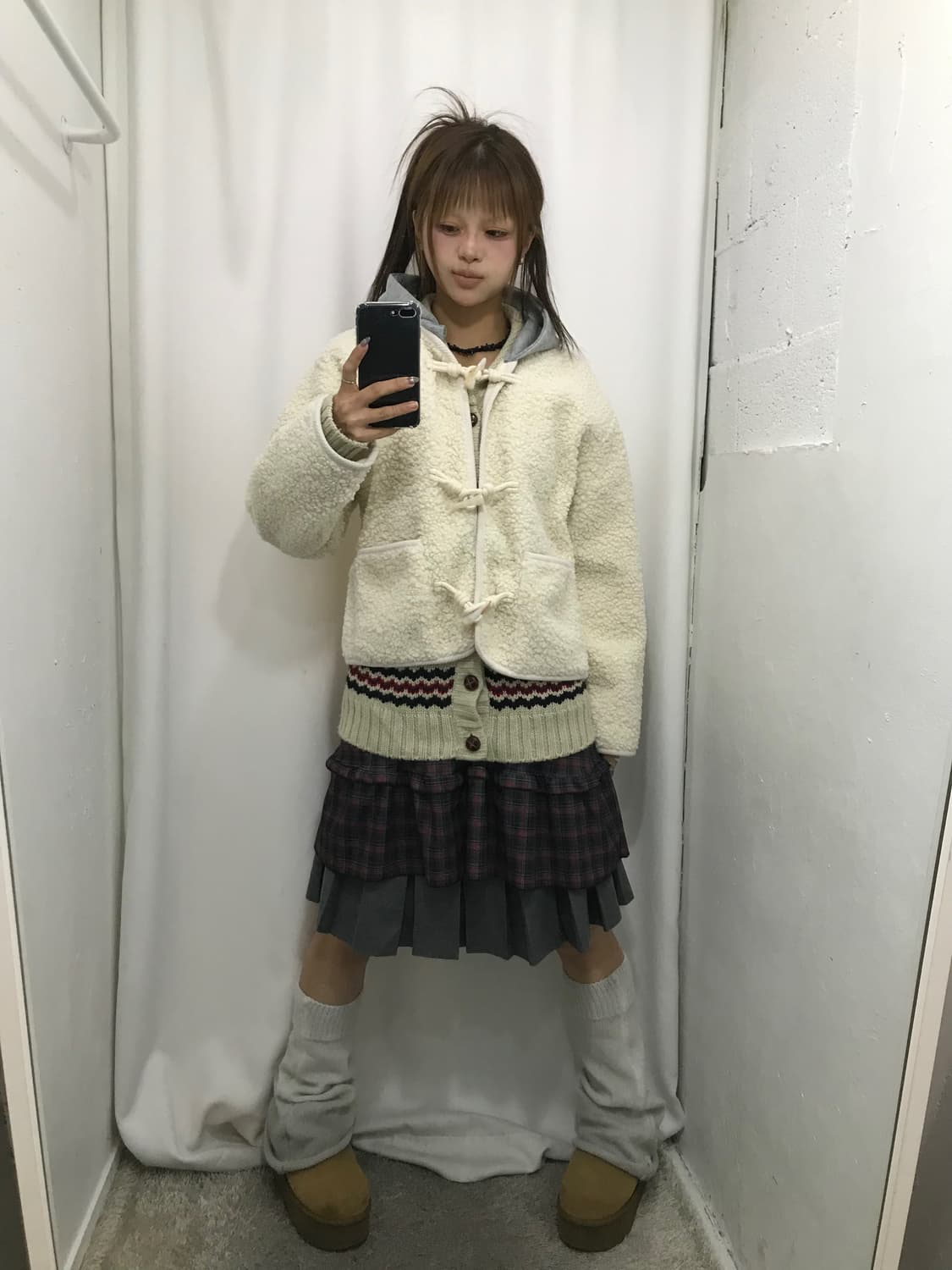 👻겨울 몽글 스쿨룩 코디 세트 👻 상품이미지1