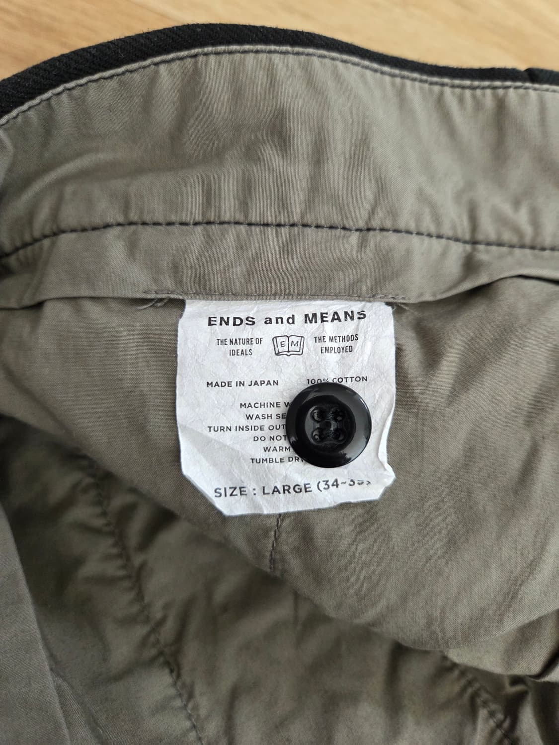 endsandmeans army chino 상품이미지4