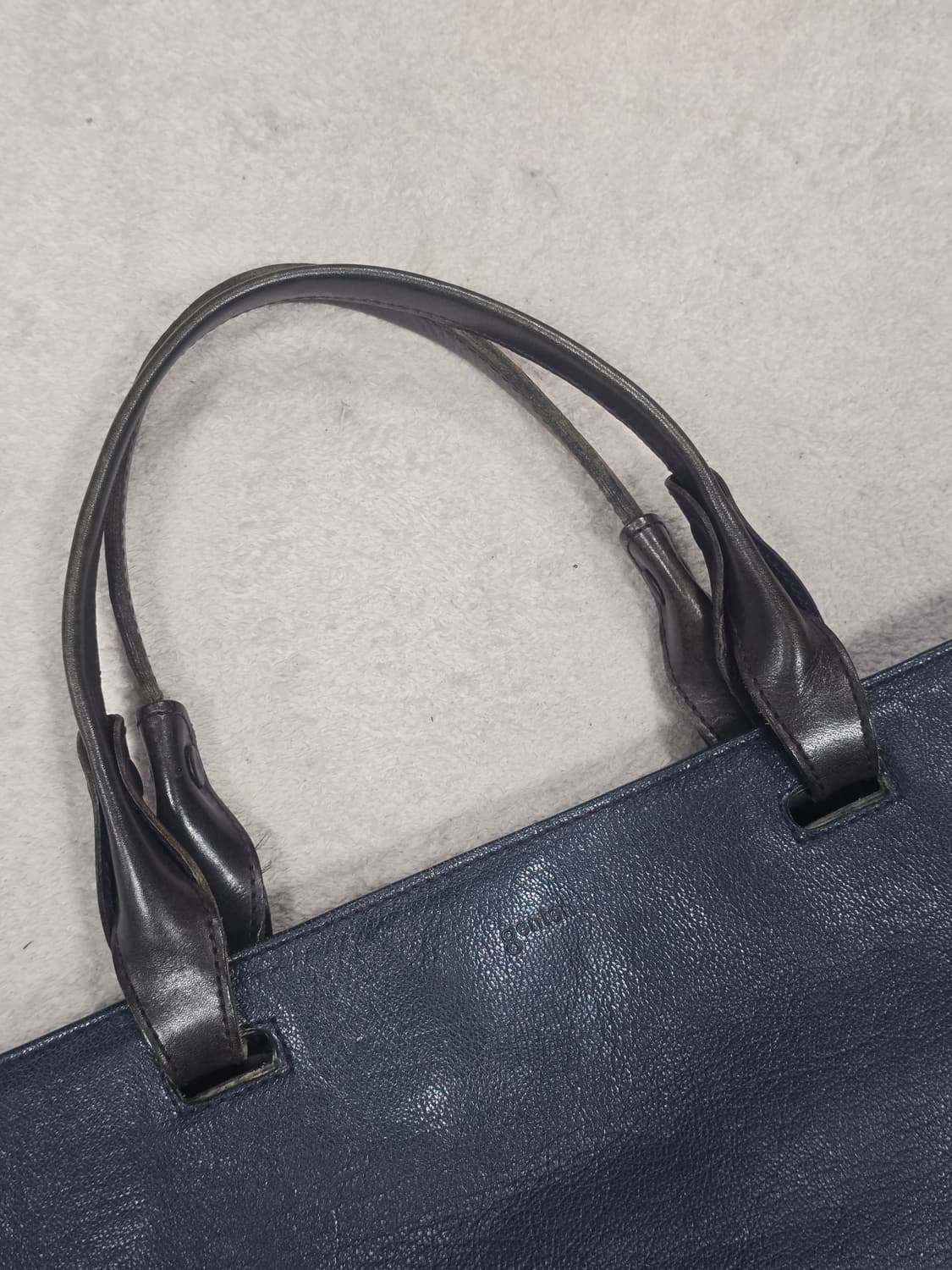 Genten 젠텐 네이비 토트백 상품이미지1