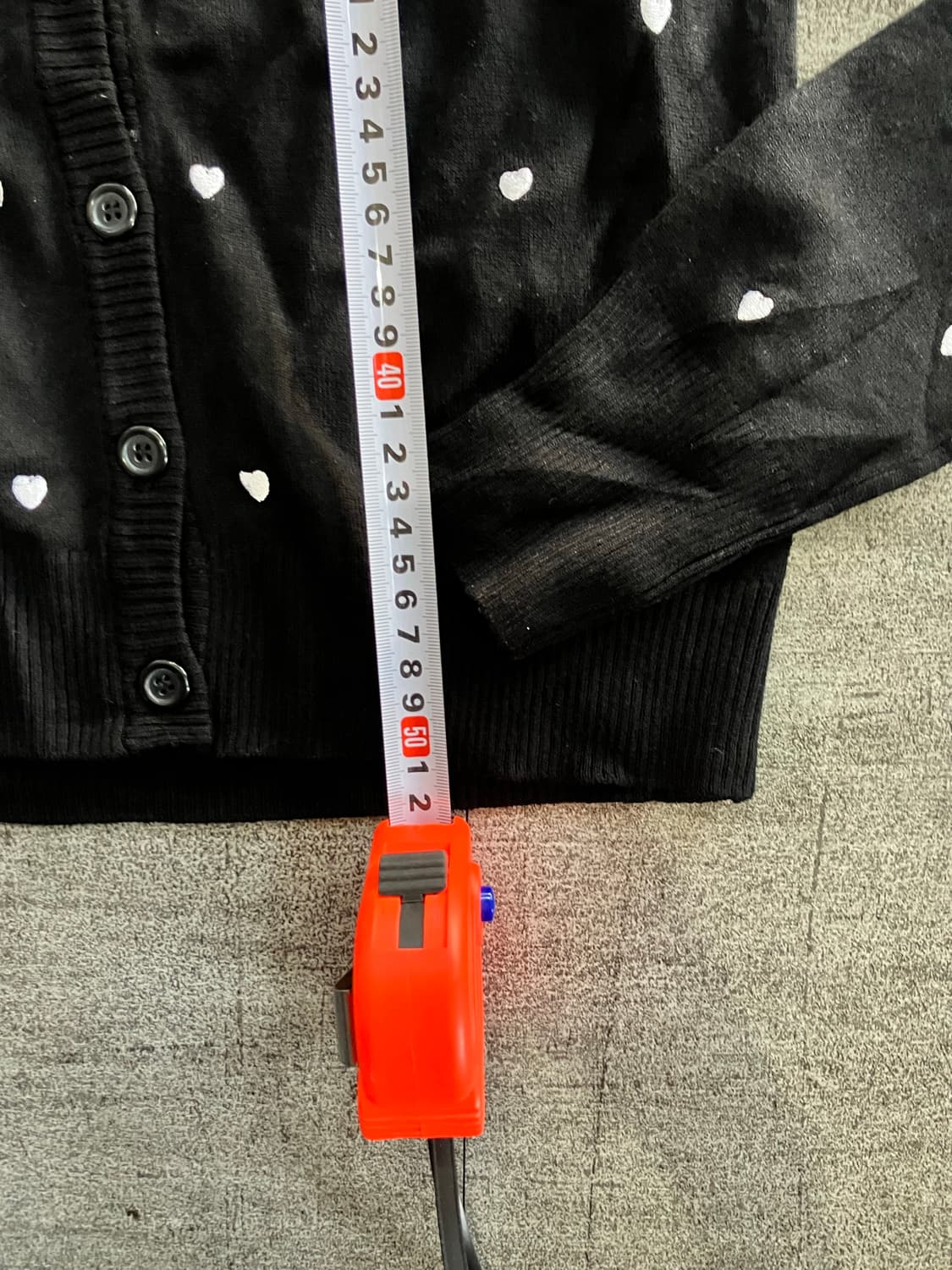 일본빈티지 Healthykaren 하구미모리걸 하트도트 가디건 상품이미지3