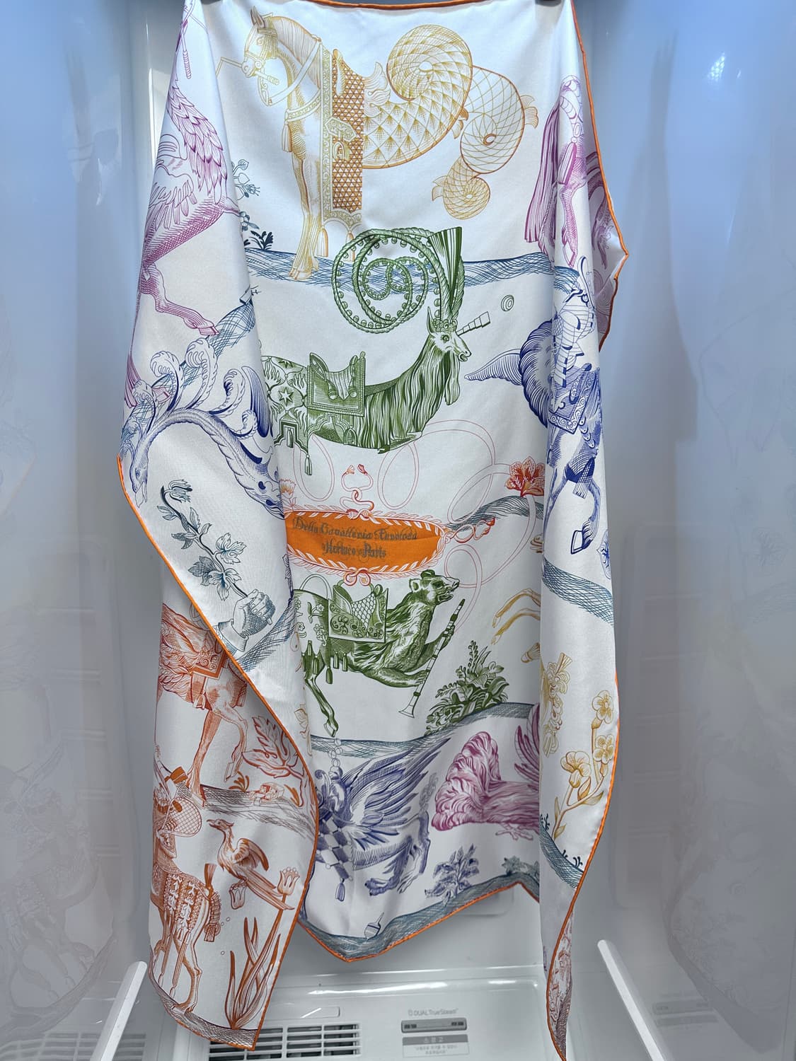 에르메스 실크 스카프 새상품 풀박스 90x90 상품이미지6