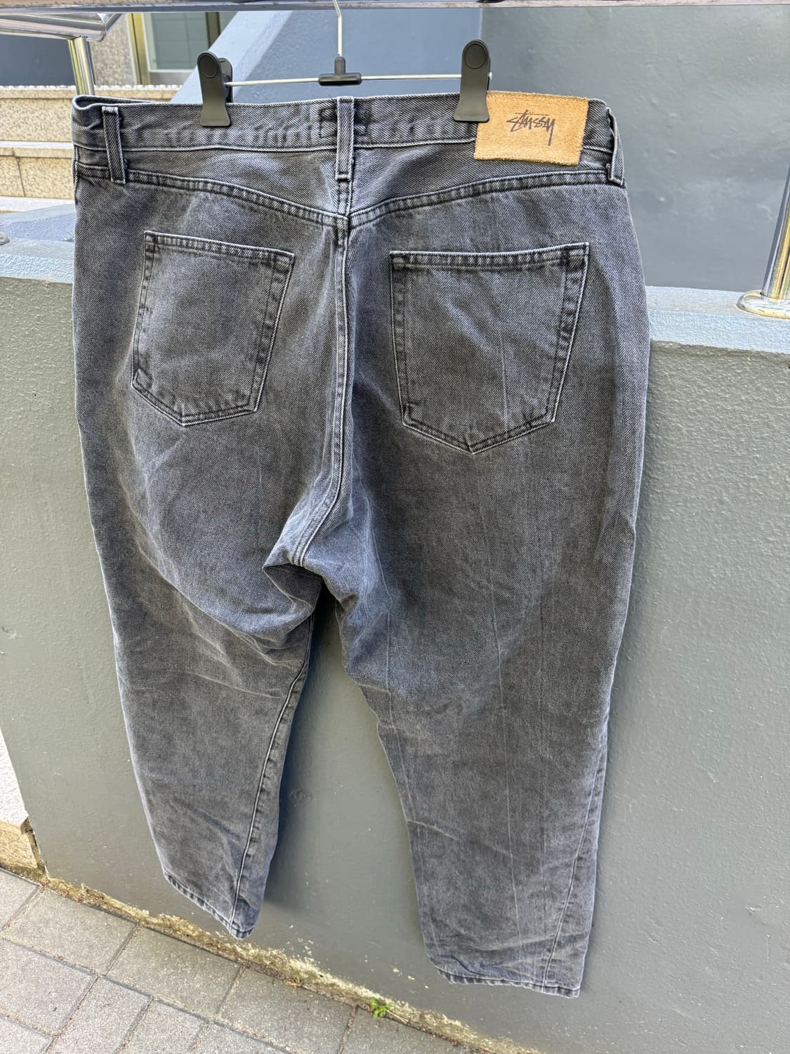 90s stussy 블랙데님 상품이미지2