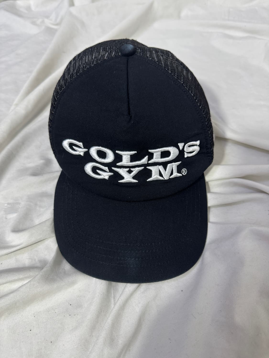 골드짐 자수로고 메쉬캡 golds gym 상품이미지1