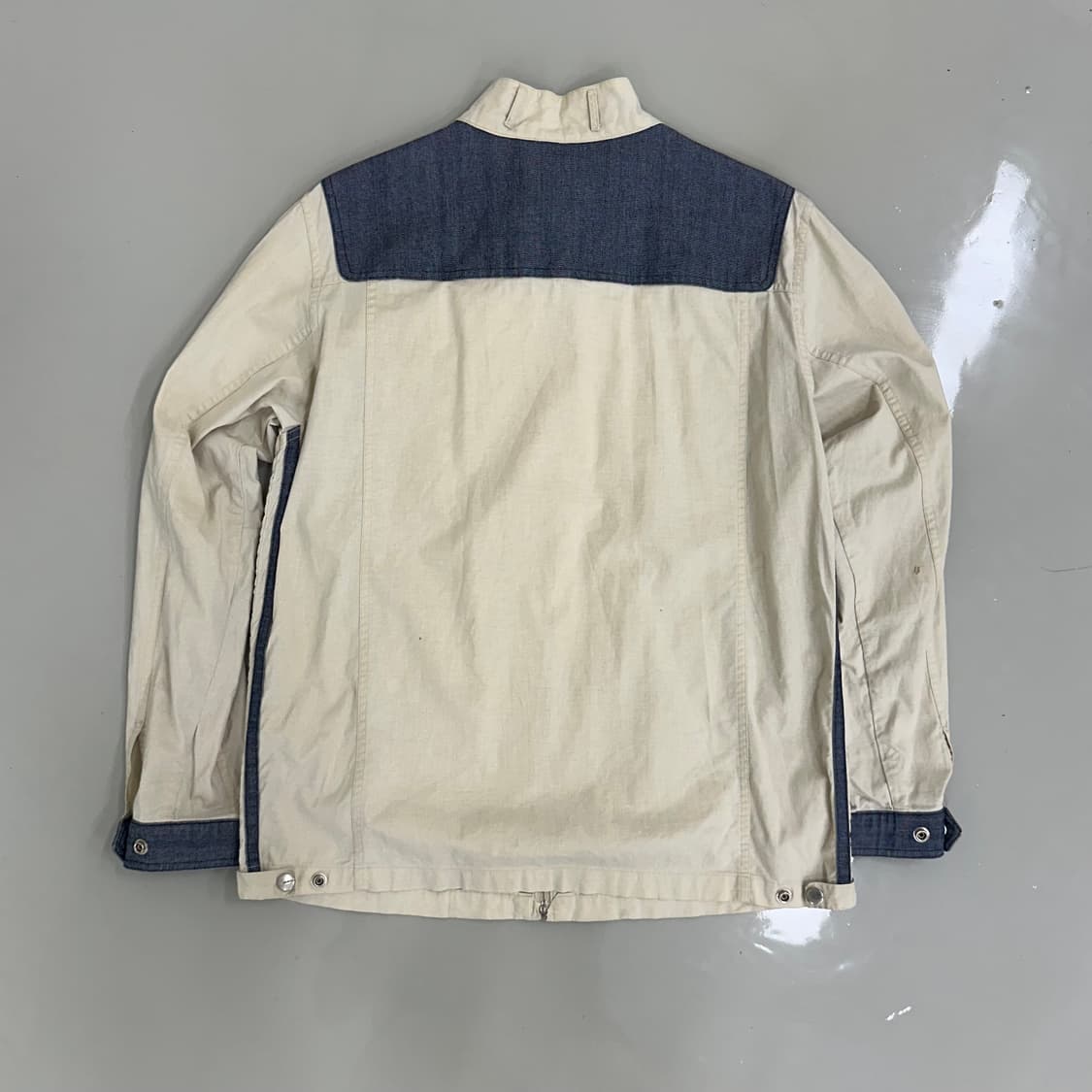 90’s Lee 데님 패치 워크자켓 상품이미지8