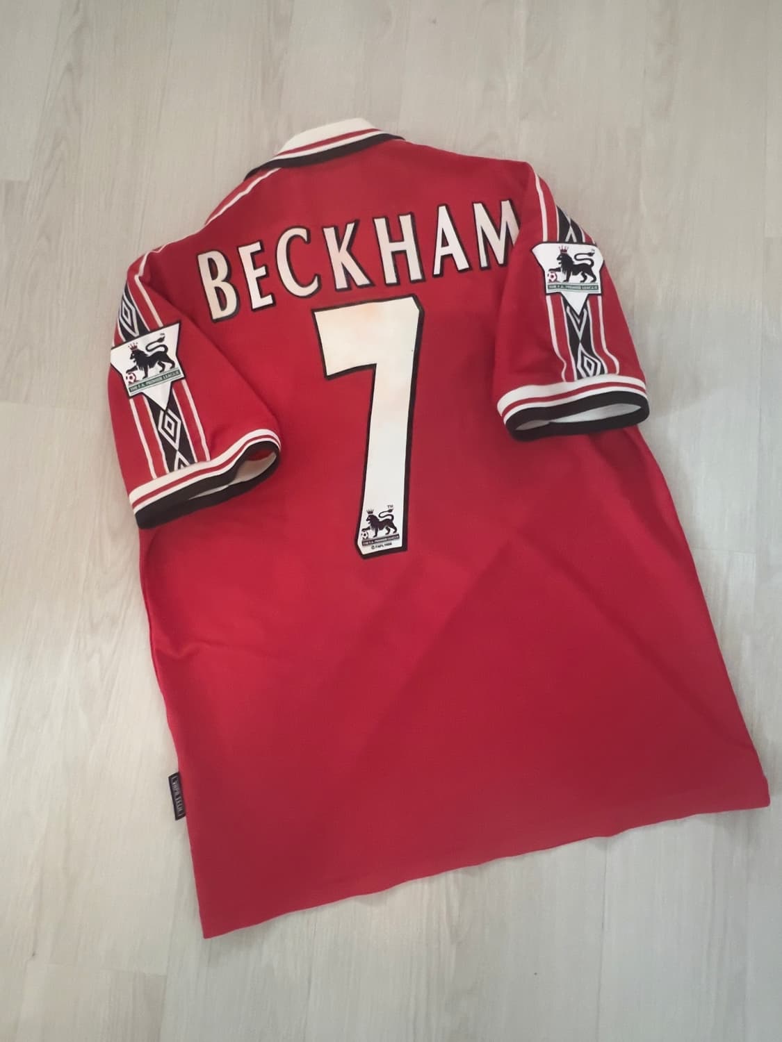 98/00 맨체스터 유나이티드 홈 베컴 유니폼 상품이미지2