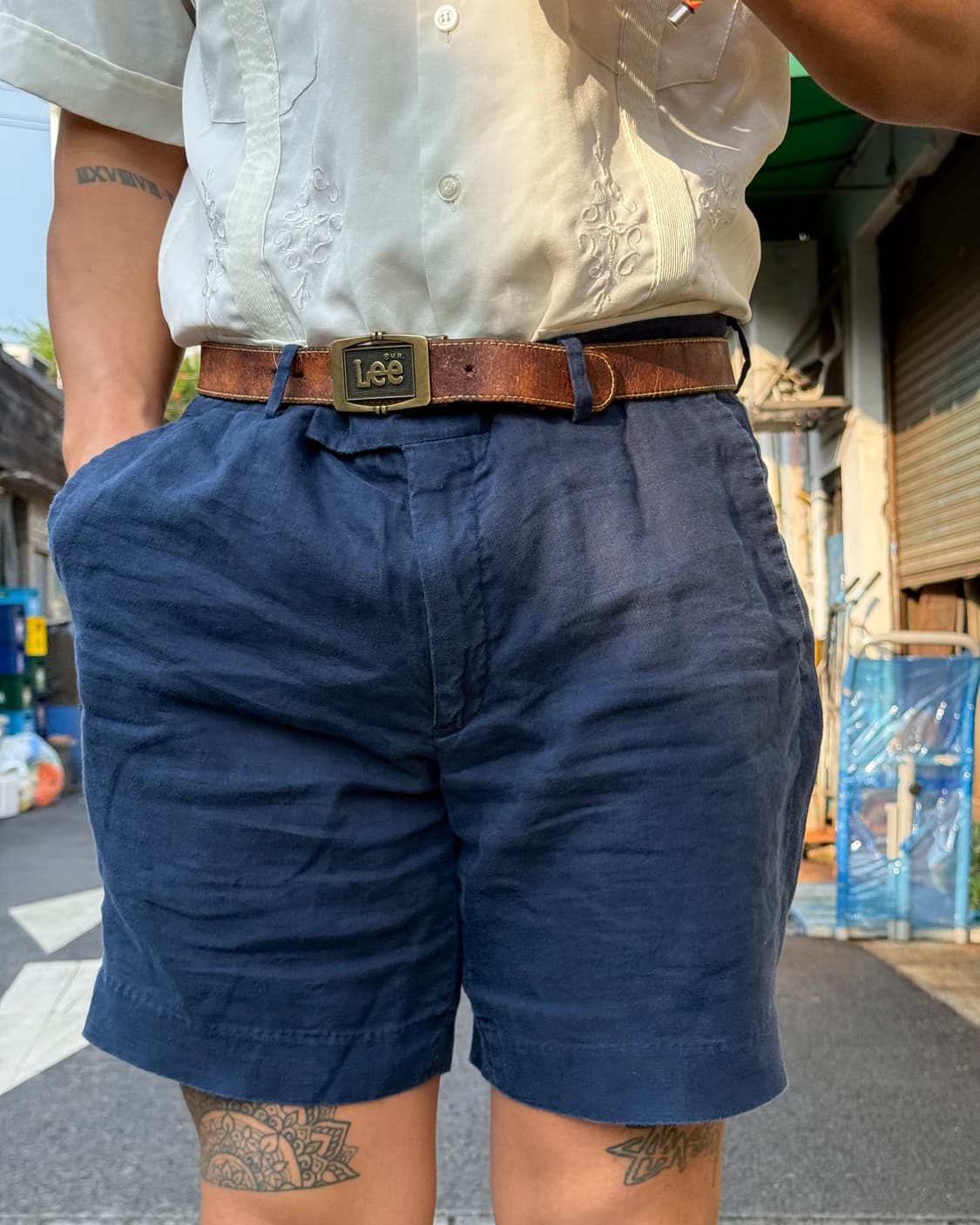 폴로 랄프로렌 린넨 쇼츠 36 상품이미지9