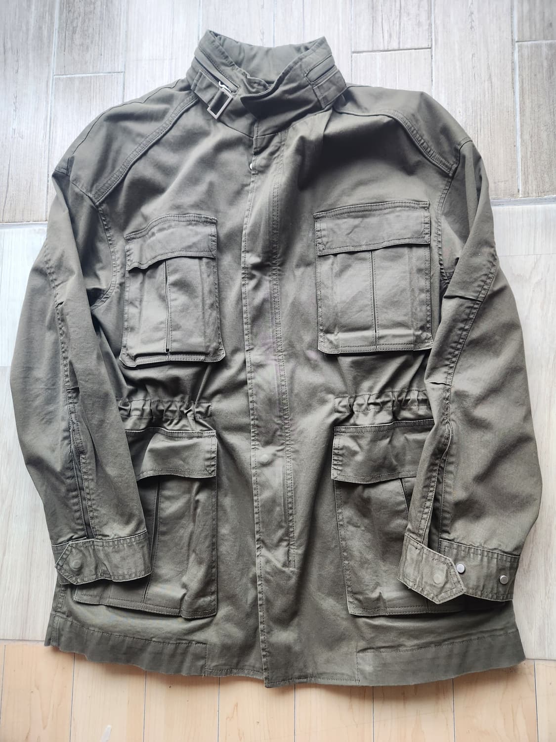 마마가리 워시드 오버사이즈 M65 필드자켓 46 상품이미지2