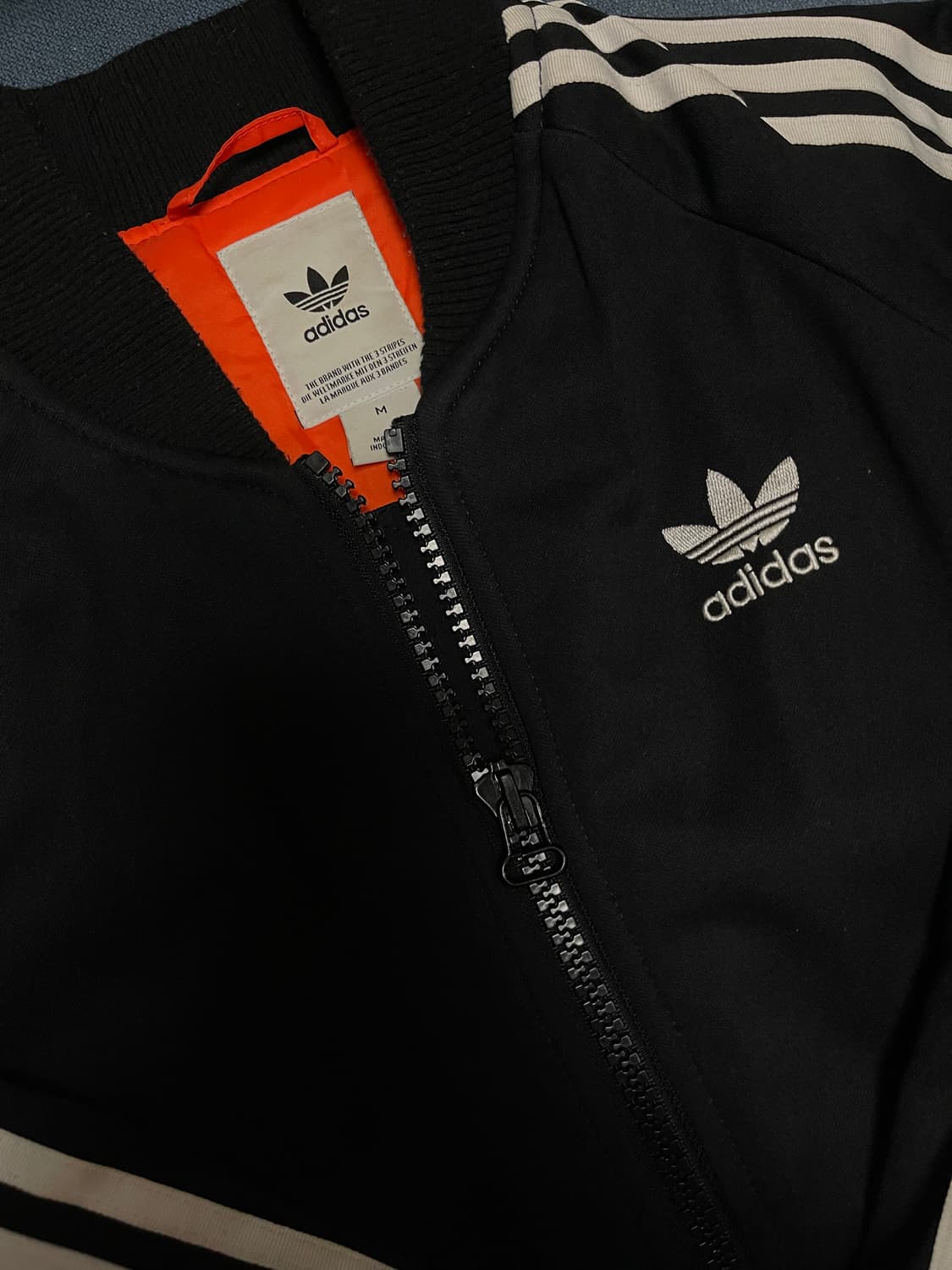 아디다스 파이어버드 블랙 점퍼 자켓 상품이미지2