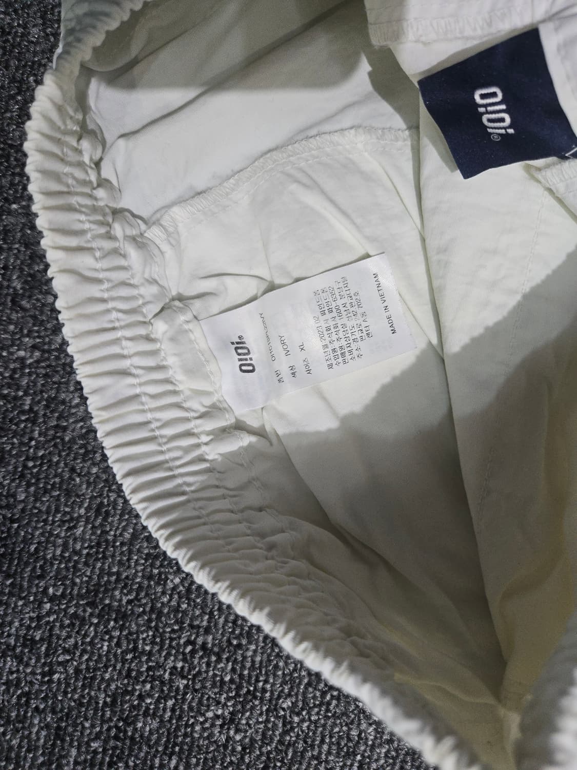 OIOI 트레이닝복 셋업아이보리 상품이미지7