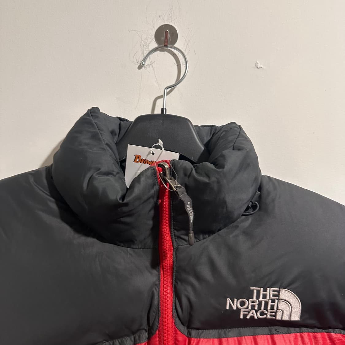 노스페이스 레드 패딩 상품이미지2