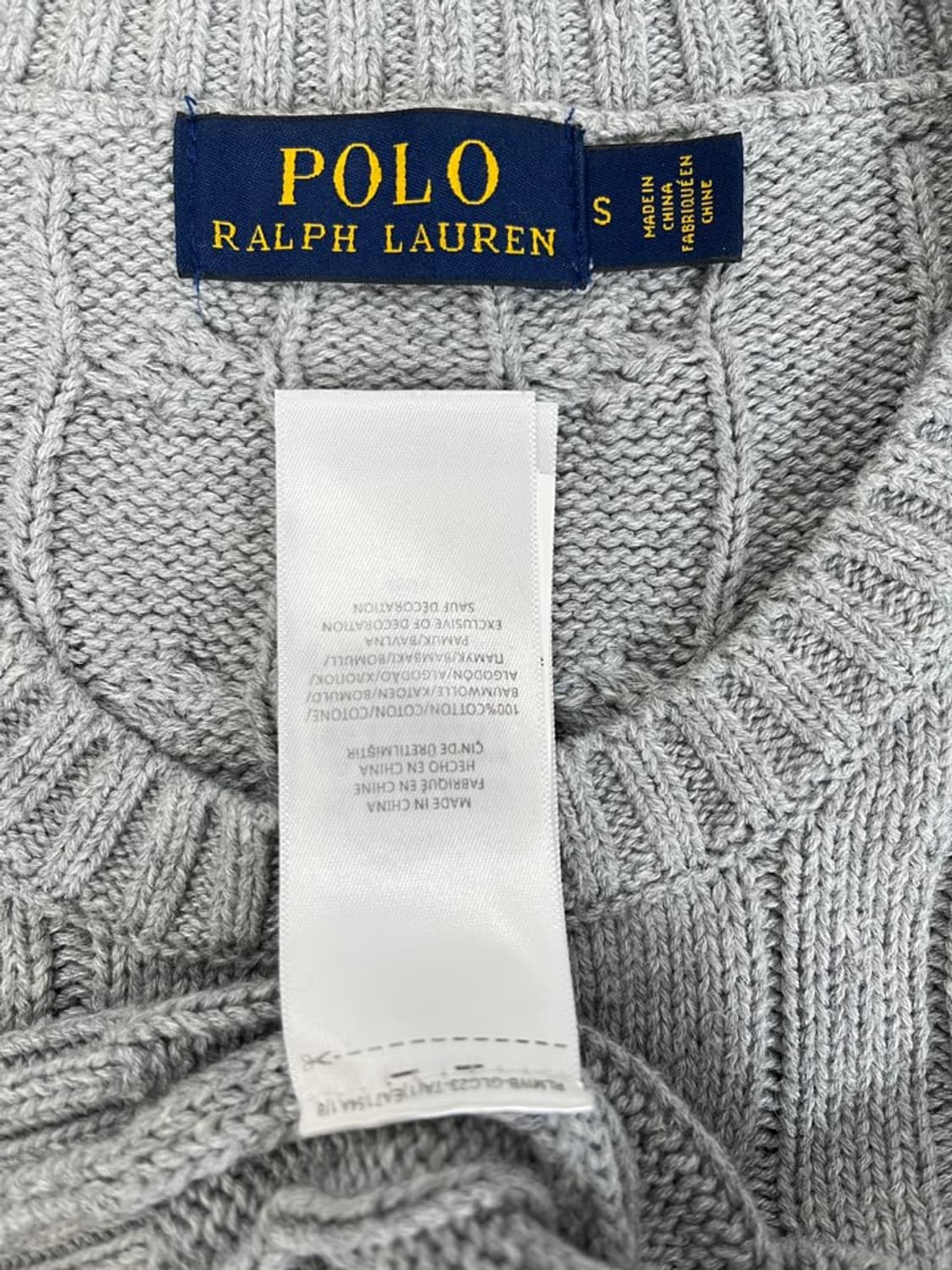 폴로 랄프 로렌 꽈배기 니트/#3411 상품이미지4