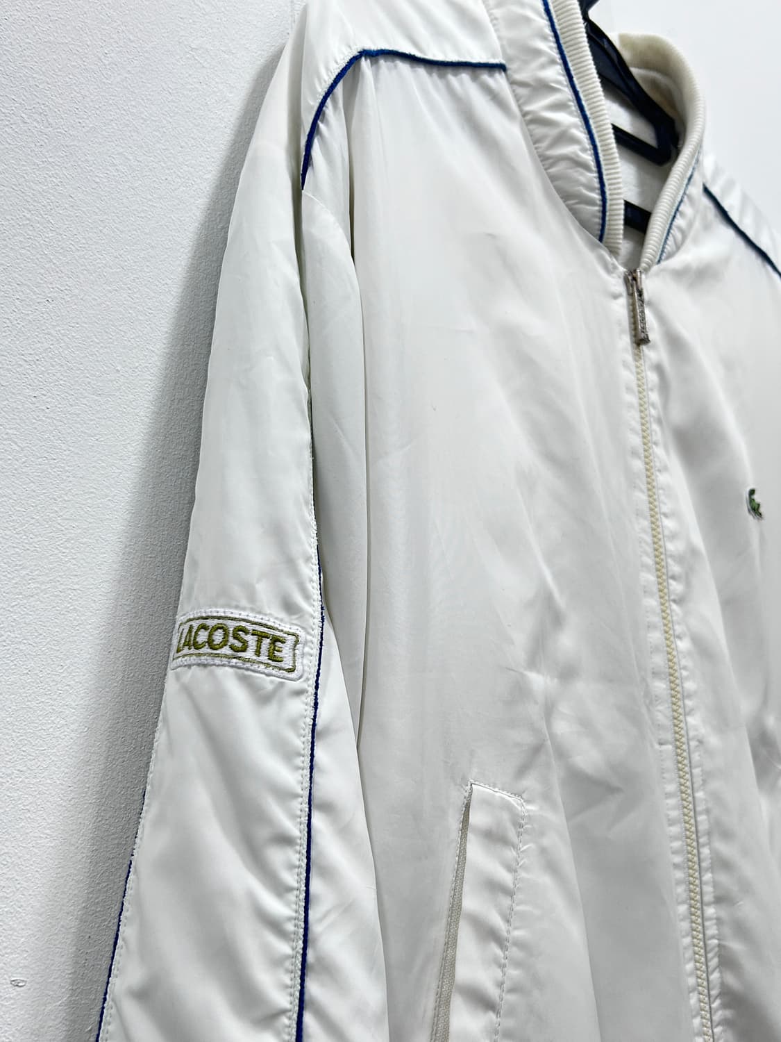 라코스테 빈티지 블루종 바람막이 남성 XL 상품이미지3