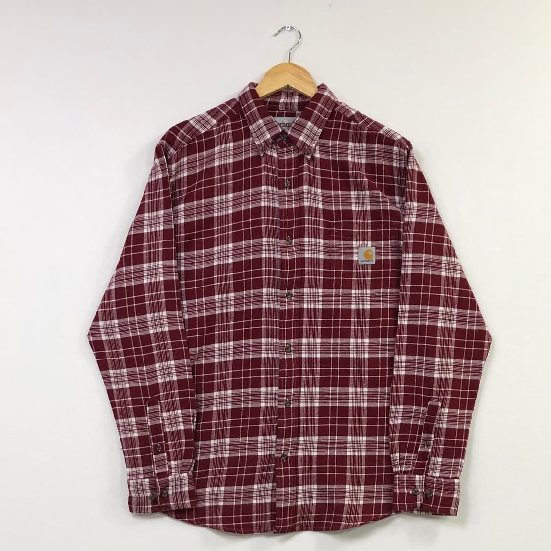 XL 칼하트 체크 남방 상품이미지2