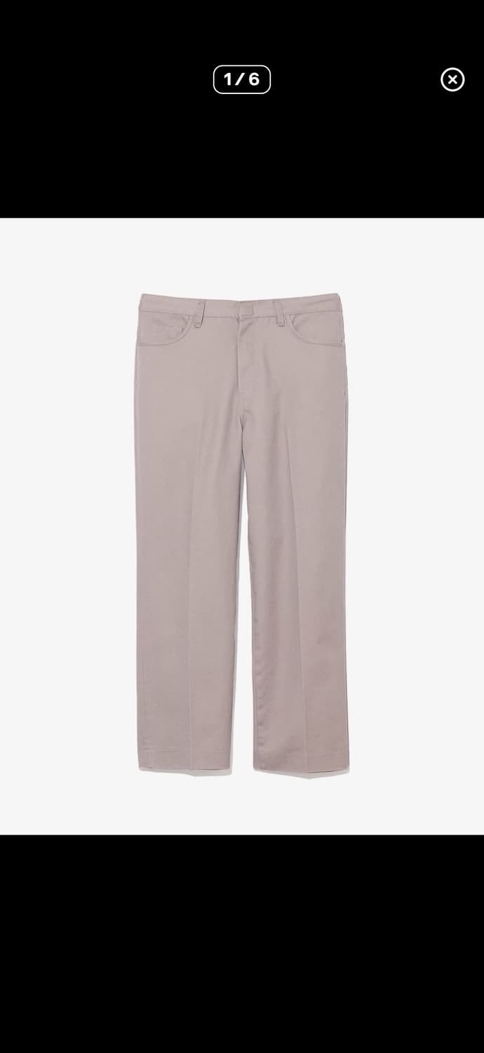 Unused 언유즈드 디키즈 5p 팬츠 그레이 상품이미지1