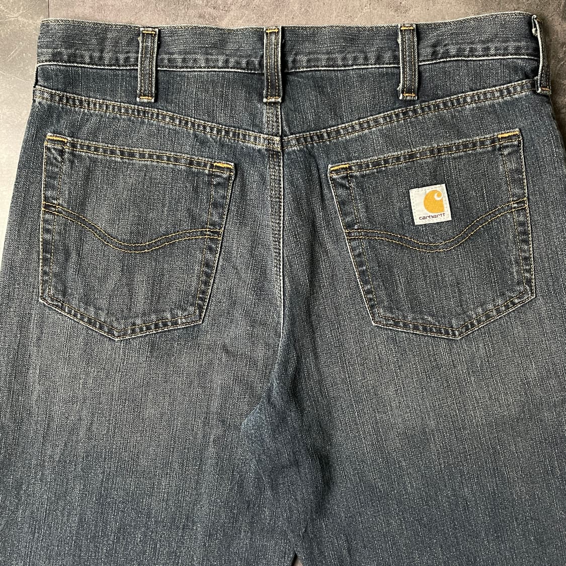 CARHARTT 칼하트 빈티지 릴렉스드핏 워크 데님팬츠 A00975 상품이미지7