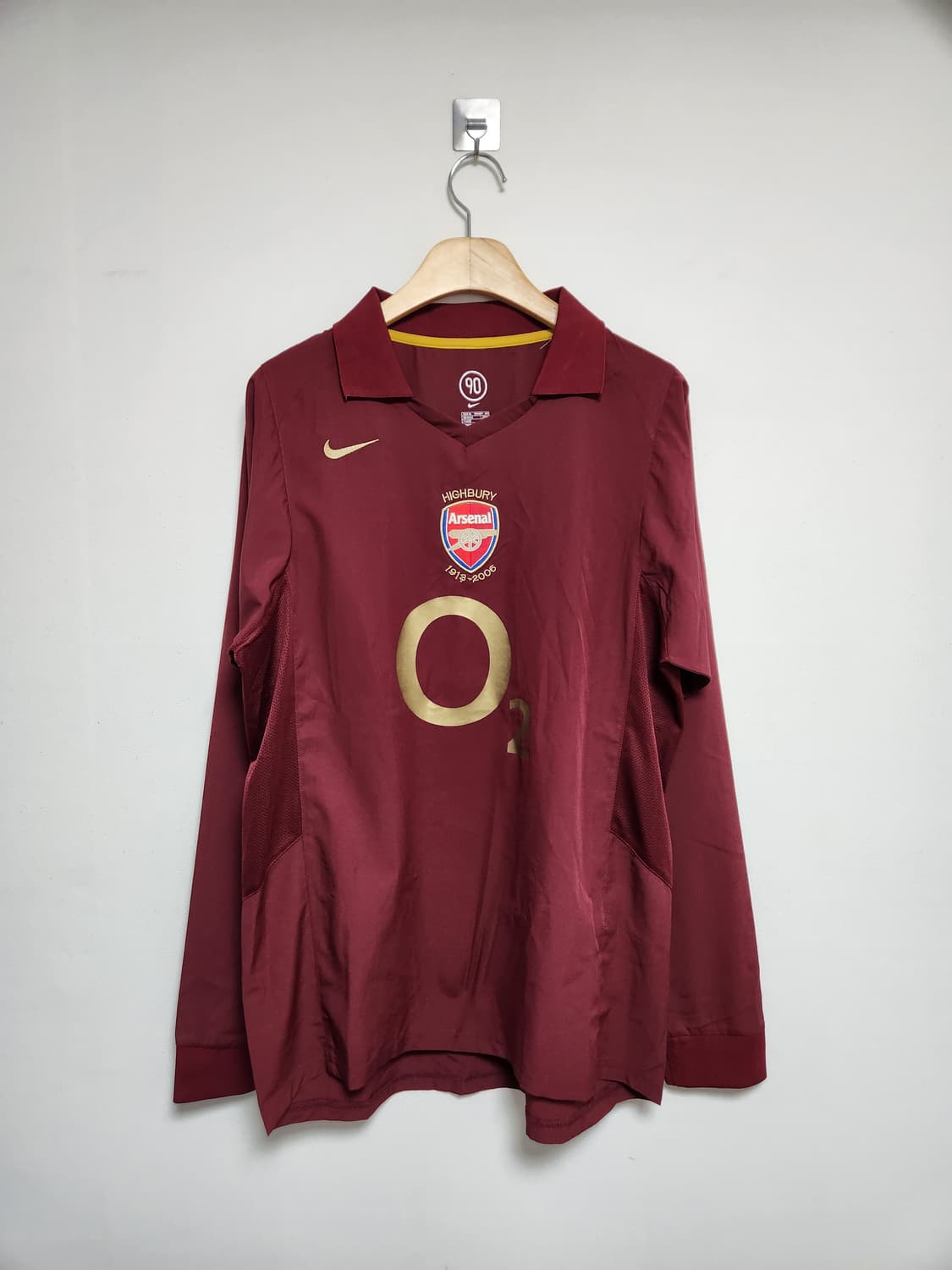 아스날Arsenal 05-06 홈 축구 유니폼 XL 상품이미지1