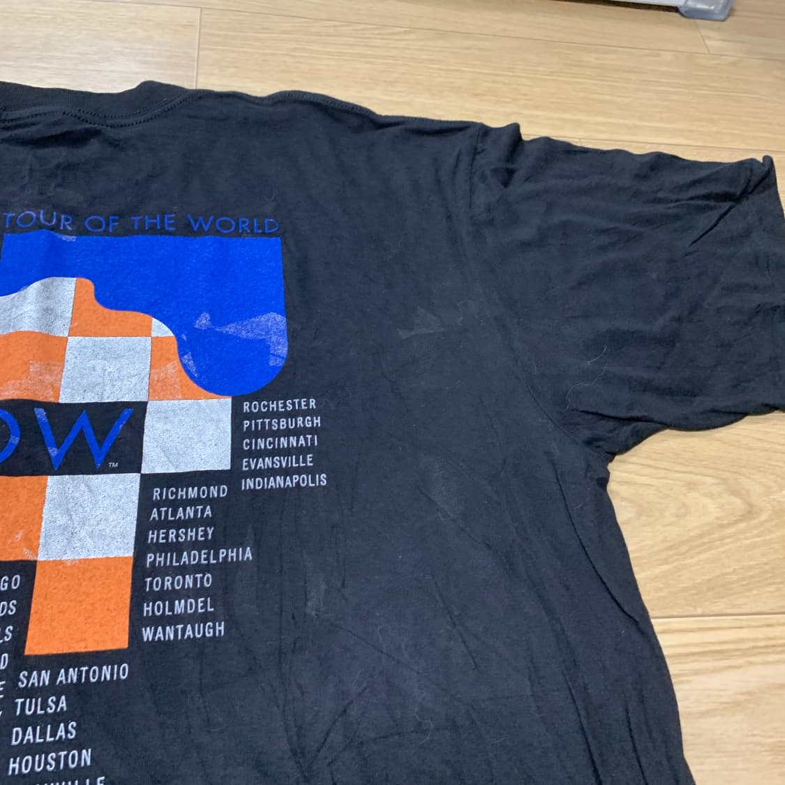 XL] 97s 배리 마닐로우 빈티지 락 투어 티셔츠 Made in USA 상품이미지7