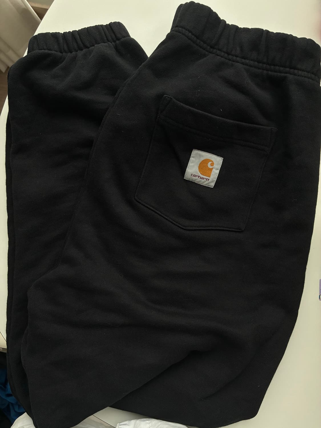 CARHARTT WIP POCKET SWEAT PANT BLACK M 상품이미지1