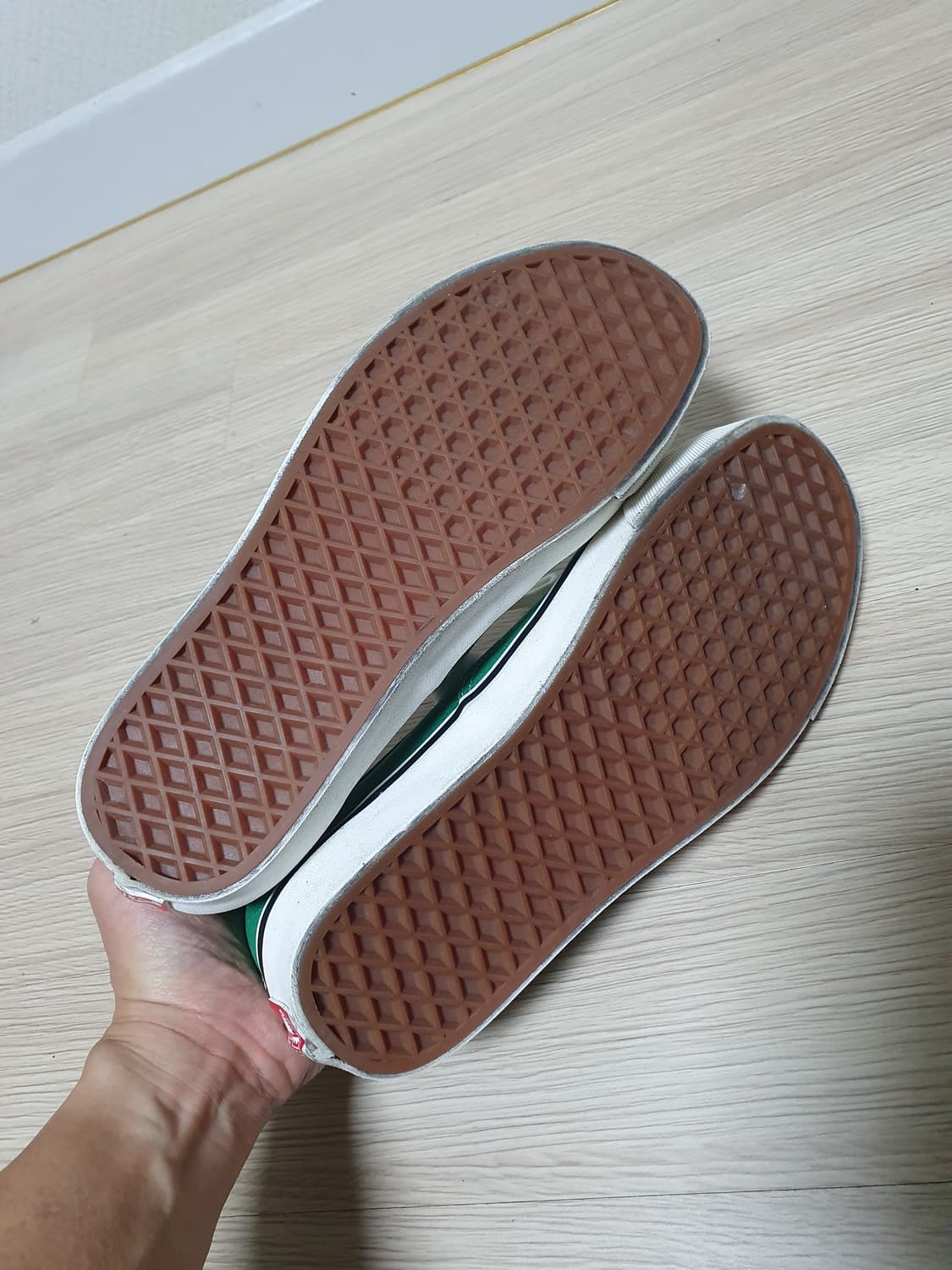 반스 어센틱 그린 스니커즈 260 상품이미지7