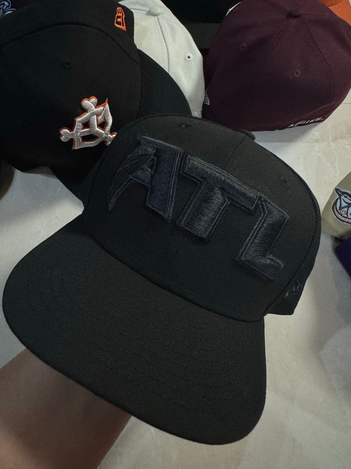 뉴에라 애틀랜타 팰컨스 얼터네이트 캡 5/8 미시착 처분  상품이미지1