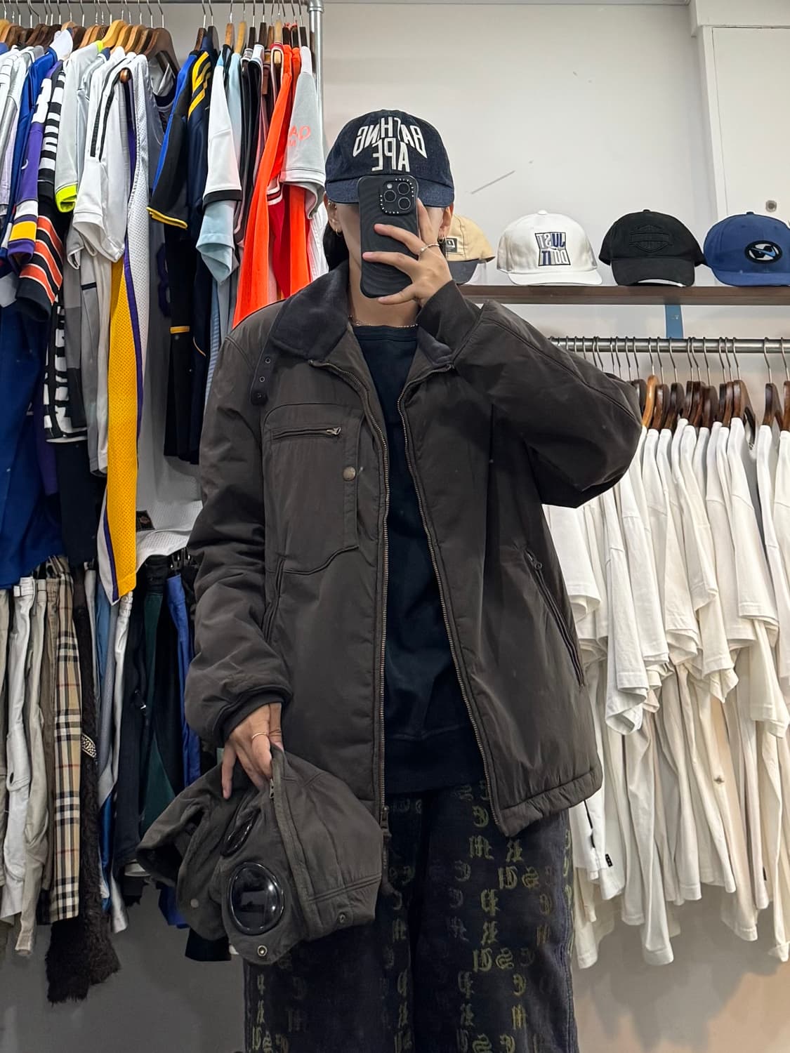 CP company NYCRA 나일론 쉘 고글 자켓 상품이미지8