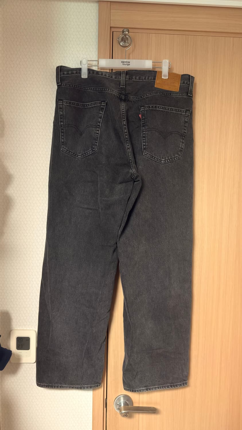 리바이스 프리미엄 578 흑청 배기 데님팬츠 W34L32 상품이미지3