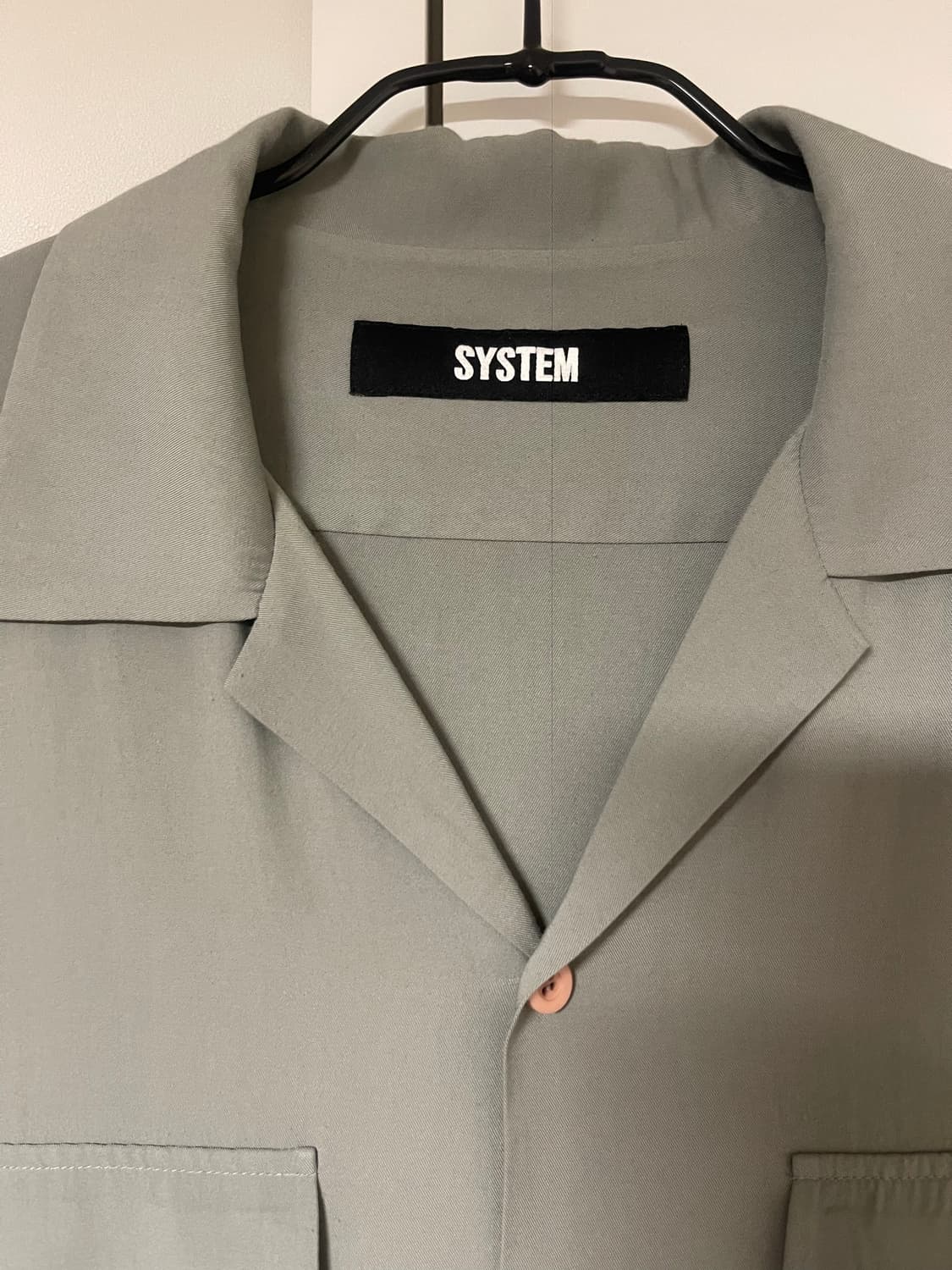 SYSTEM 옴므 셔츠 빈티지그린 100 상품이미지2