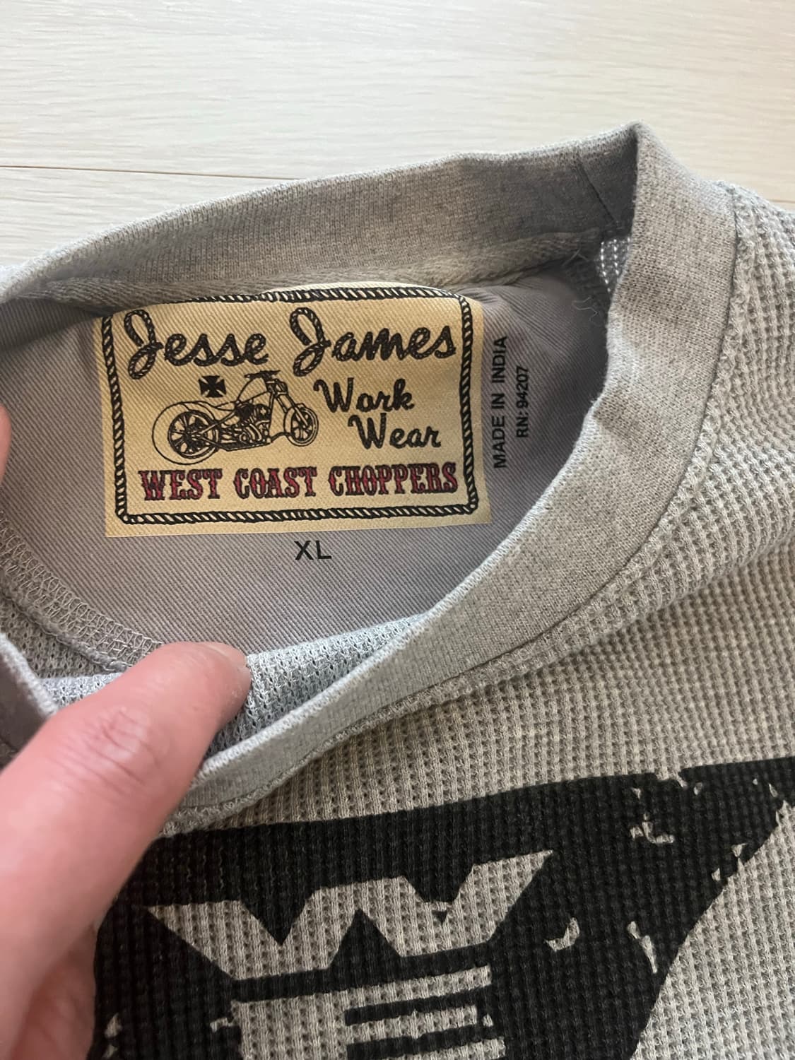 90s 웨스트코스트 써멀 롱슬리브 XL 상품이미지2