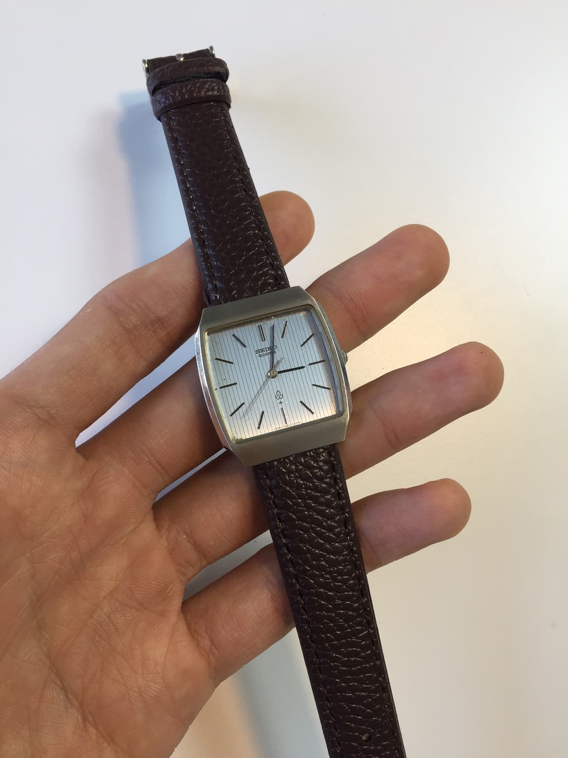 70s seiko chariot pin stripe quartz 상품이미지4