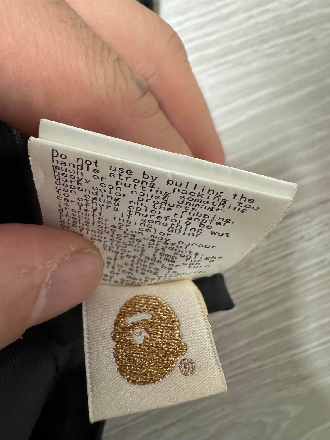 베이프 숄더 토트백 상품이미지3