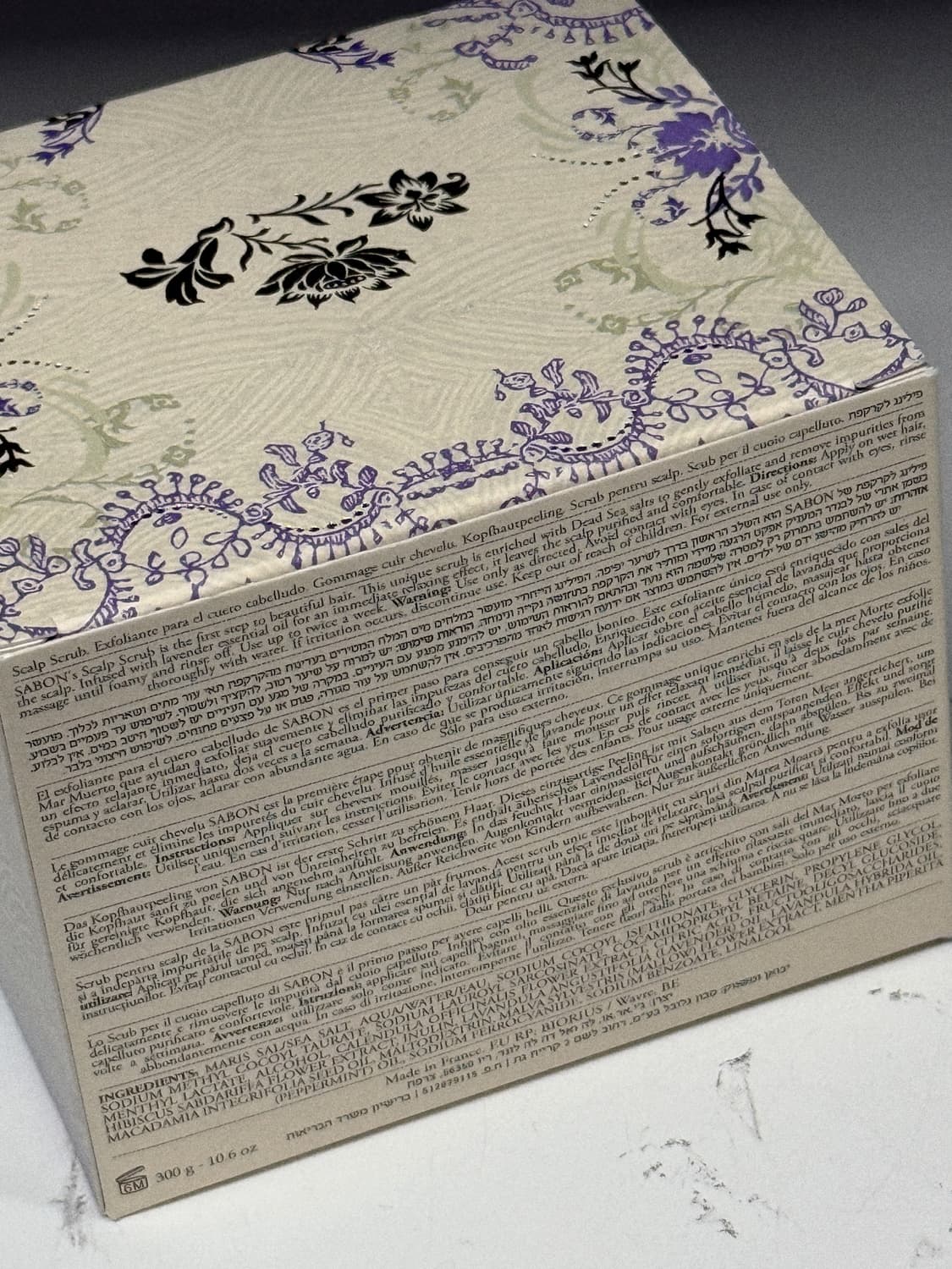 미개봉 / Sabon 사봉 스칼프 스크럽 릴랙싱라벤더 300g, 90g  상품이미지8