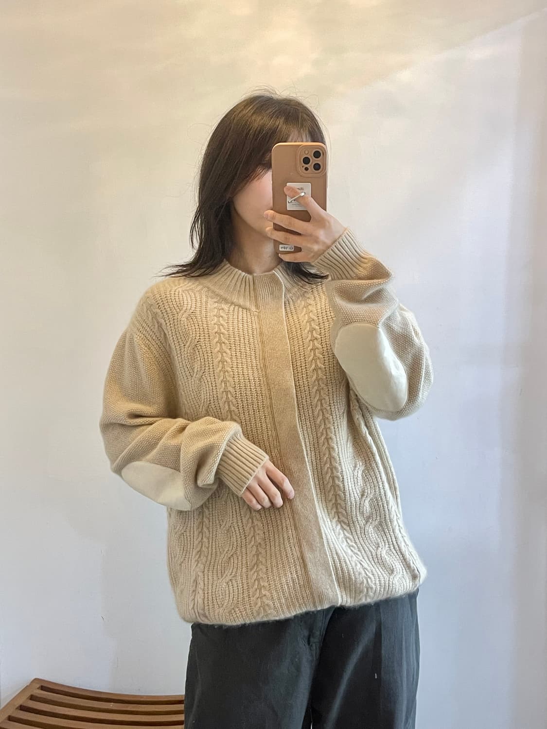 고비 캐시미어 가디건  상품이미지4