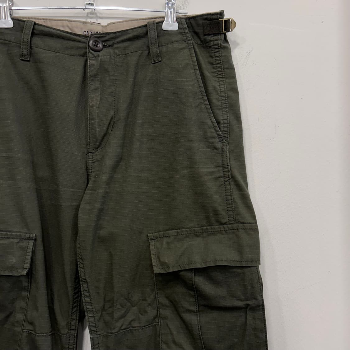 칼하트 WIP 립스탑 슬림핏 카고 워크팬츠 상품이미지1