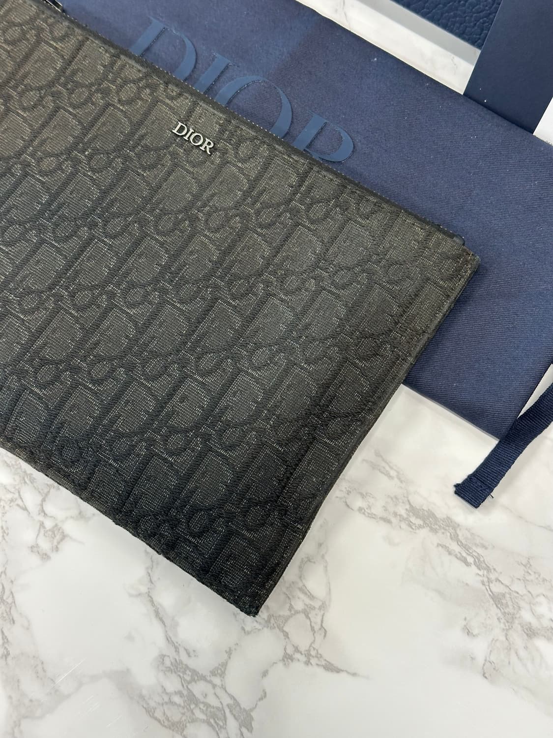 디올 A5 오블리크 블랙 클러치 상품이미지4