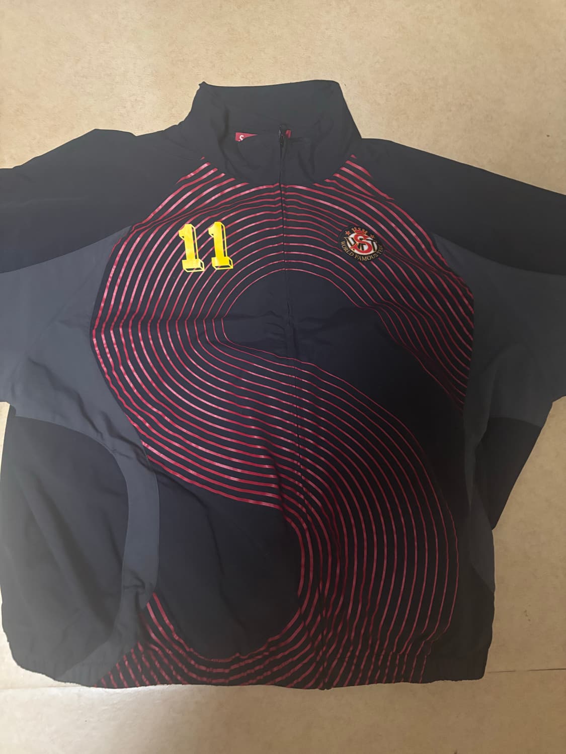 슈프림 s로고 트랙 자켓 블랙-24FW 상품이미지2