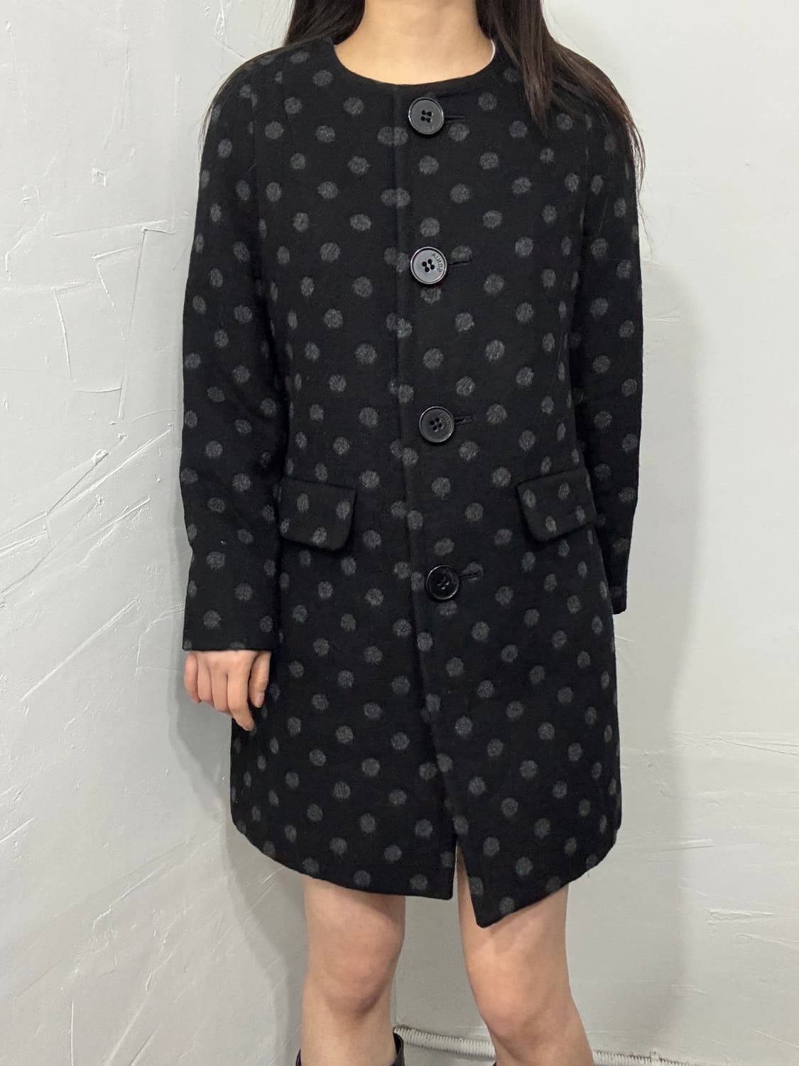 sonia rakiel dot coat 상품이미지5