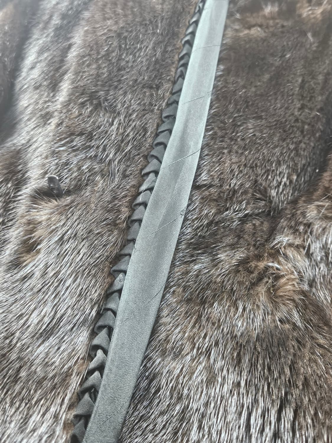 진도 모피 사가 밍크 퍼 숏 코트 자켓 ( 77 ) / 10918 상품이미지10