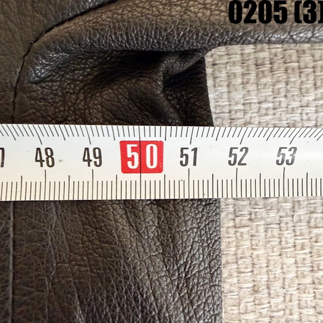 [88-96-160] 캐리스노트 가죽 하프 코트 0205(3) 상품이미지5