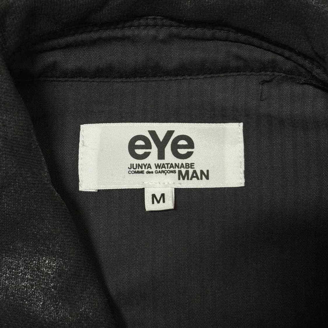 [M] eye 준야 와타나베 맨 11SS코티드 스웻 라이더 재킷 상품이미지9