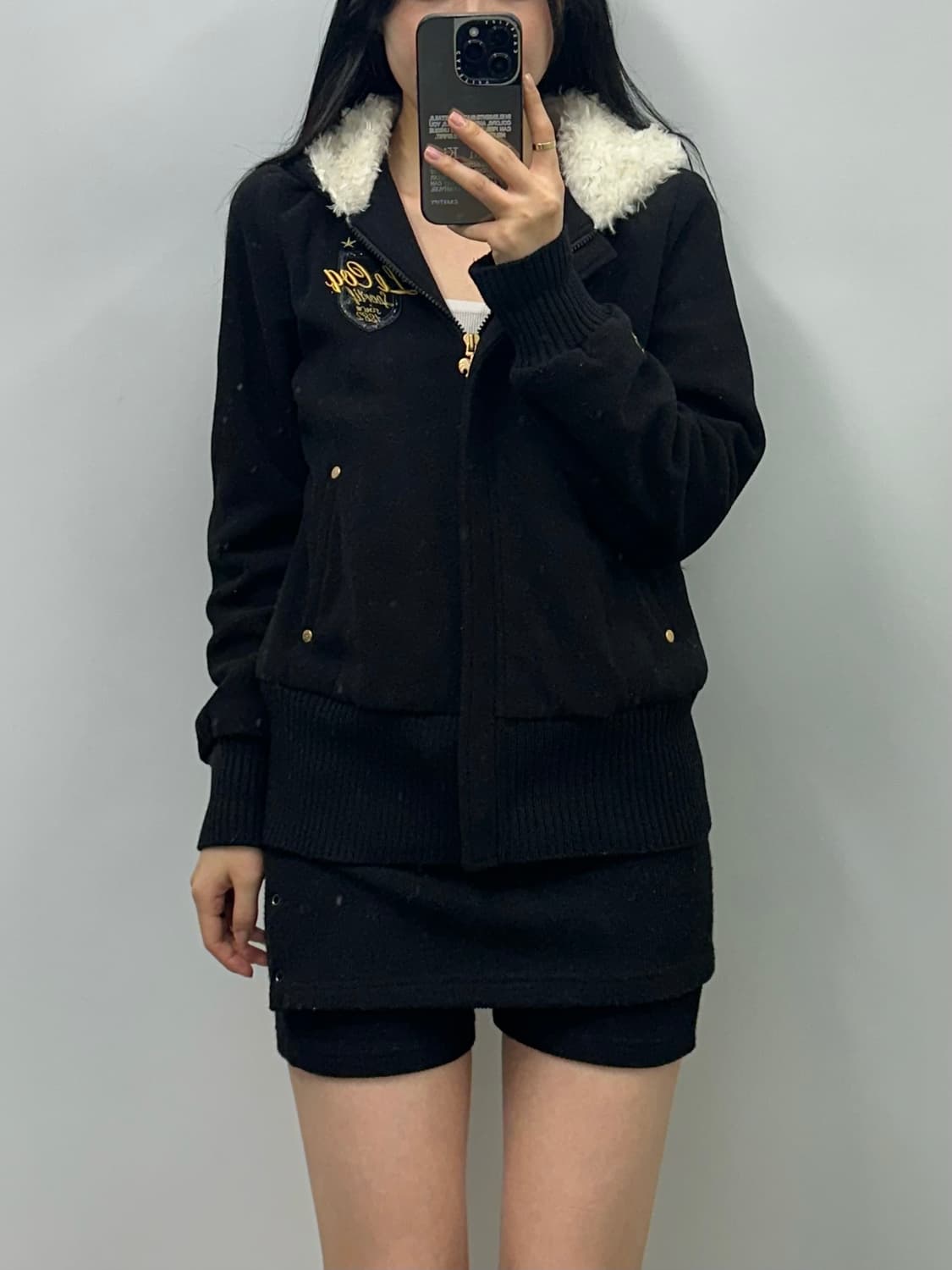 00s 르꼬끄 울프죠 블랙 후드집업 상품이미지1